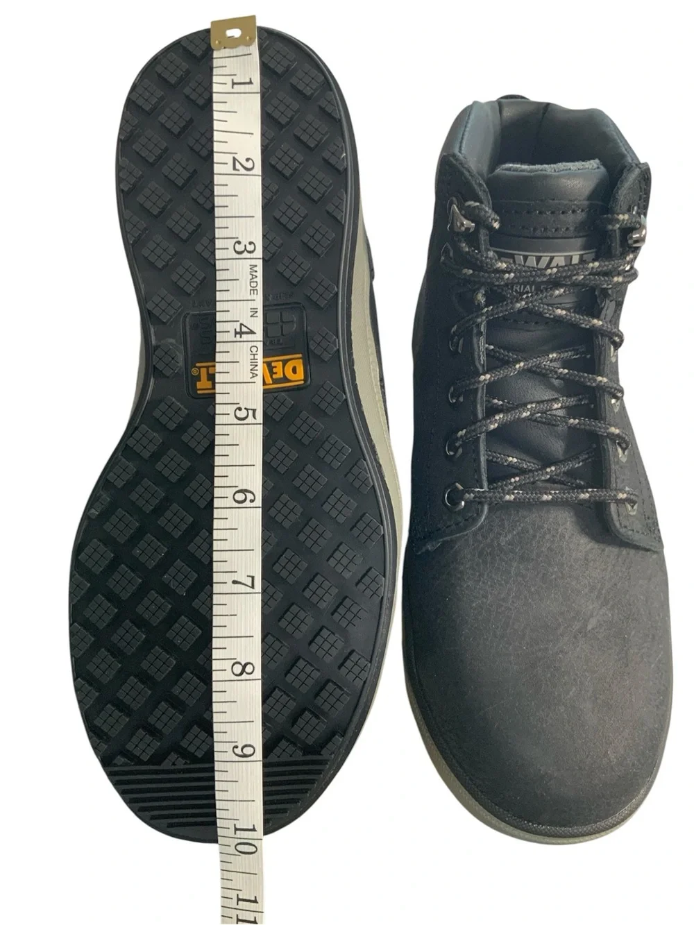 DEWALT Men's Black Industrial Work Boots - Lace-Up Ankle Boots
